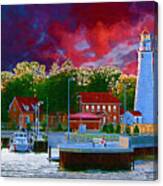 Fort Gratiot Lighthouse Canvas Print
