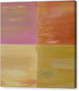 Four Coloured Squares Canvas Print