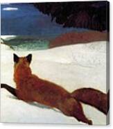 Fox Hunt Canvas Print