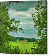 Framed View #h6 Canvas Print