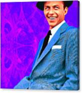 Frank Sinatra Old Blue Eyes 20160922v3 Canvas Print