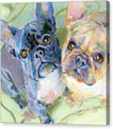 Frenchies Canvas Print
