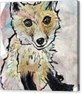 Friendly Fox Canvas Print