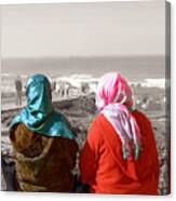 Friends, Morocco Canvas Print