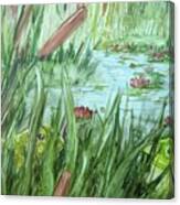 Frog Went A-courtin Canvas Print
