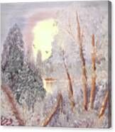 Frosty Morning Canvas Print