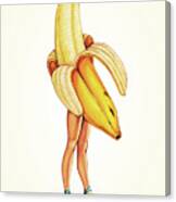 Fruit Stand - Banana Canvas Print