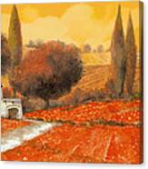 Il Fuoco Della Toscana Canvas Print