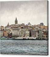 Galata Tower, Istanbul Canvas Print