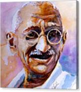 Gandhi Canvas Print