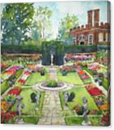 Garden At Hampton Court Palace Canvas Print