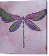 Garden Dragonfly Canvas Print