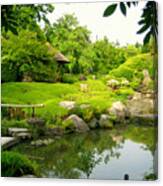 Garden In Kyoto Canvas Print