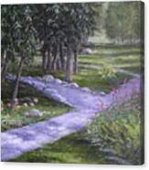 Garden Walk Canvas Print