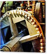 Gears In Grist Mill Canvas Print