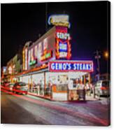 Genos Steaks - South Philly Canvas Print