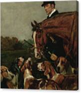 George Wateridge, Huntsman To The New Forest Buckhounds Canvas Print