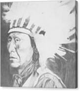 Geronimo Canvas Print