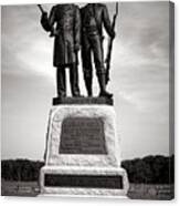 Gettysburg National Park 73rd Ny Infantry 2nd Fire Zouaves Monument Canvas Print