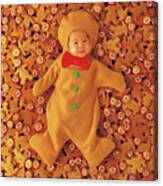 Gingerbread Baby Canvas Print