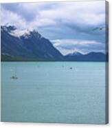 Glacier Bay Alaska Two Canvas Print