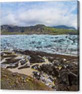 Glacier, Vatnajokull National Park, Iceland Canvas Print