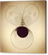 Glass Of Wine, #juansilvaphotos Canvas Print