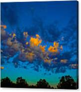 Glowing Sunrise Canvas Print