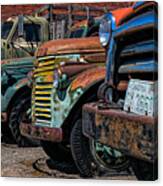 Gmc Row Canvas Print