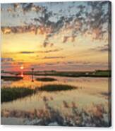 Sunrise Sunset Photo Art - Go In Grace Canvas Print