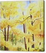 Golden Autumn Canvas Print