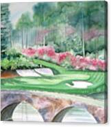 Golden Bell-12th Hole Canvas Print