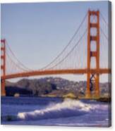 Golden Gate Bridge Dusk Canvas Print