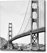 Golden Gate Bridge From Baker Beach 2 Canvas Print