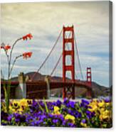 Golden Gate Bridge, Summer Canvas Print