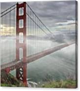 Golden Gate Fog Canvas Print