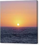 Golden Orb - Pacific Sunset Canvas Print