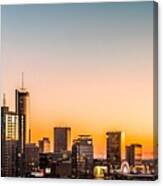 Golden Sunset Canvas Print