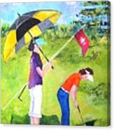 Golf Buddies #3 Canvas Print