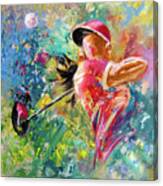 Golf Fascination Canvas Print