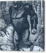Gorilla. From Los Animales Del Universo Canvas Print