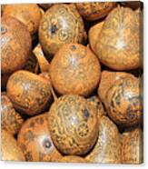 Gourds At The Market Canvas Print
