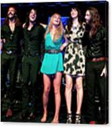 Grace Potter And The Nocturnals Band Photo Canvas Print