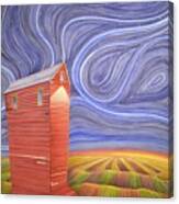 Grain Tower Iii Canvas Print