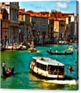 Grand Canal Daytime Canvas Print