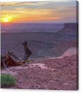 Grand Viewpoint Sunset Canvas Print