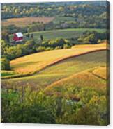 Iowa - Grant Wood Country Canvas Print