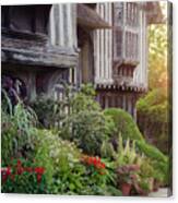 Great Dixter House And Gardens At Sunset Canvas Print