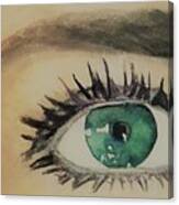 Green Eye Canvas Print