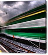 Green For 'go'... Canvas Print